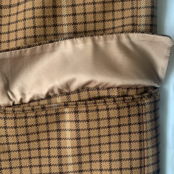 Wilfred oversized camel check notch collar 2 button men’s style blazer BWOT - Picture 3 of 11